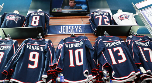 Here's a look at the Blue Jackets' new Adidas uniforms - Columbus Business  First