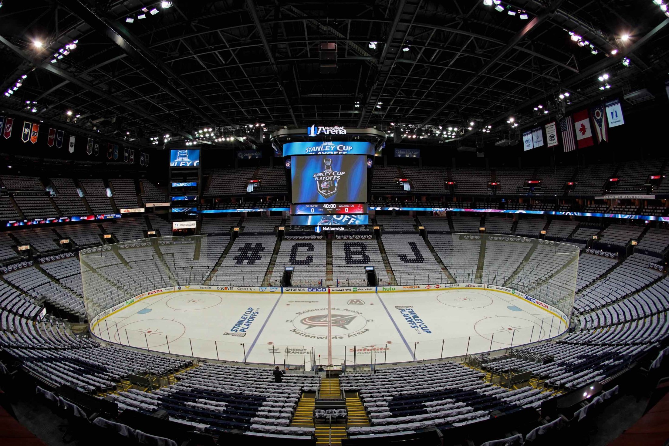 Blue Jackets fans are back at Nationwide Arena after a year away