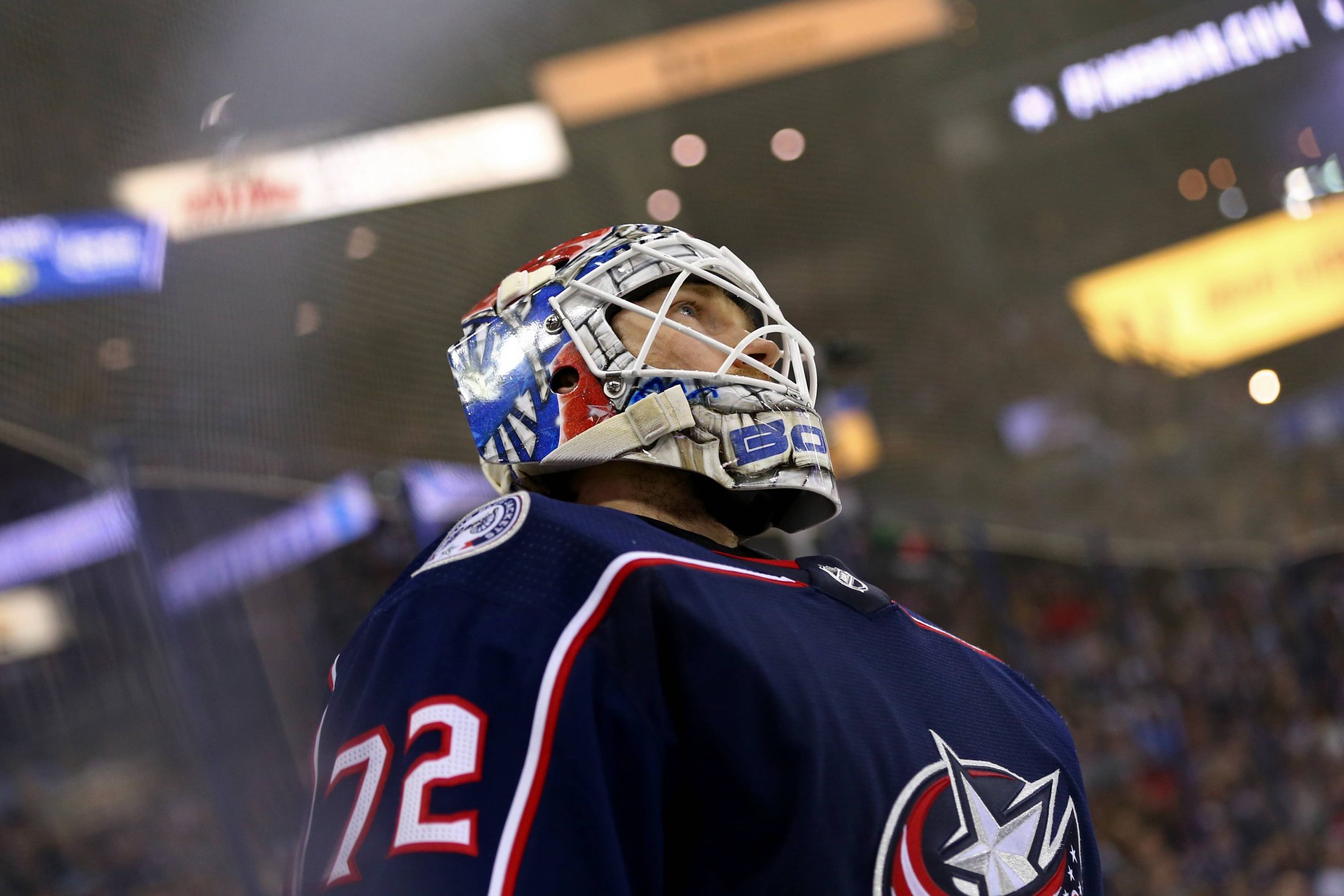 Bobrovsky Blue Jackets