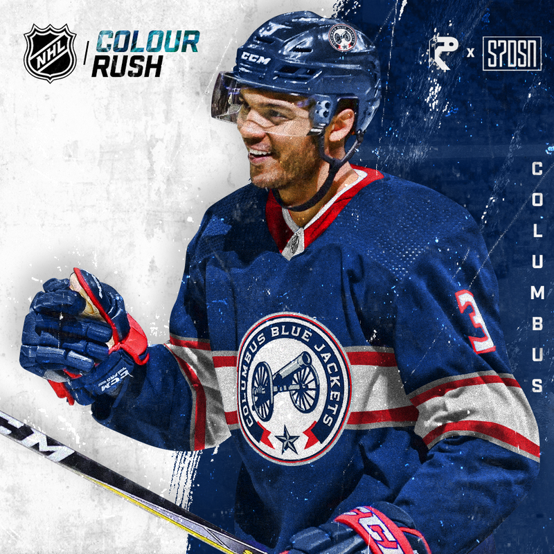 Columbus Blue Jackets concept! I wanted to bring back the neon yellow/green  color they used in past logos and incorporate it into the jersey design :  r/hockeyjerseys