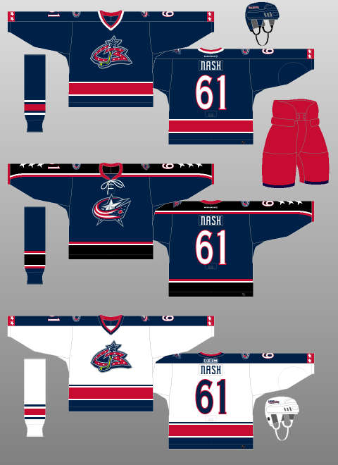 Z89Design on X: #CBJ Concepts! The cannon comes to the forefront full time  here with 3 jerseys modeled after Union Civil War uniforms + a crazy  Stinger-themed 4th jersey. (28/32)  /