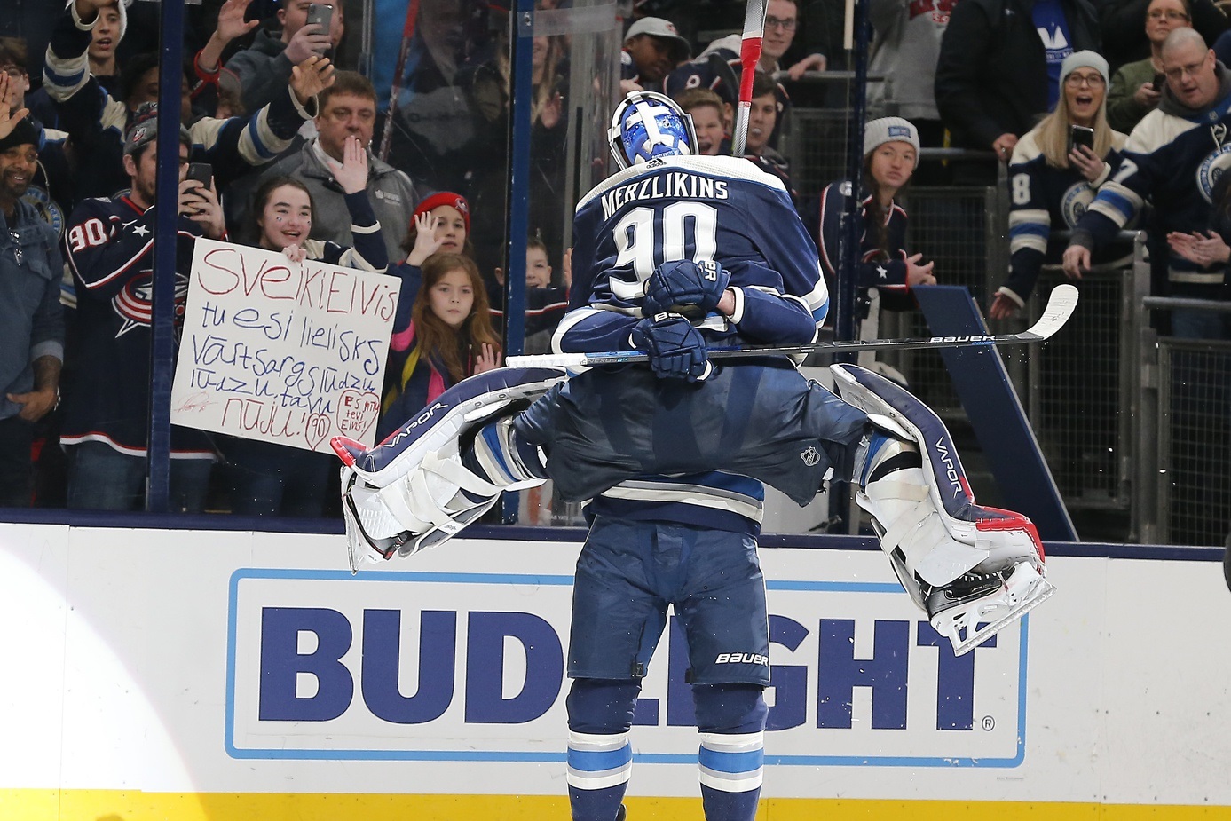 Bobrovsky Blue Jackets