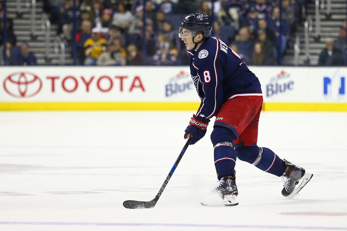 Zach Werenski Will Miss The Remainder Of The 2020 21 Season Due To Sports Hernia Will Undergo Surgery 1st Ohio Battery