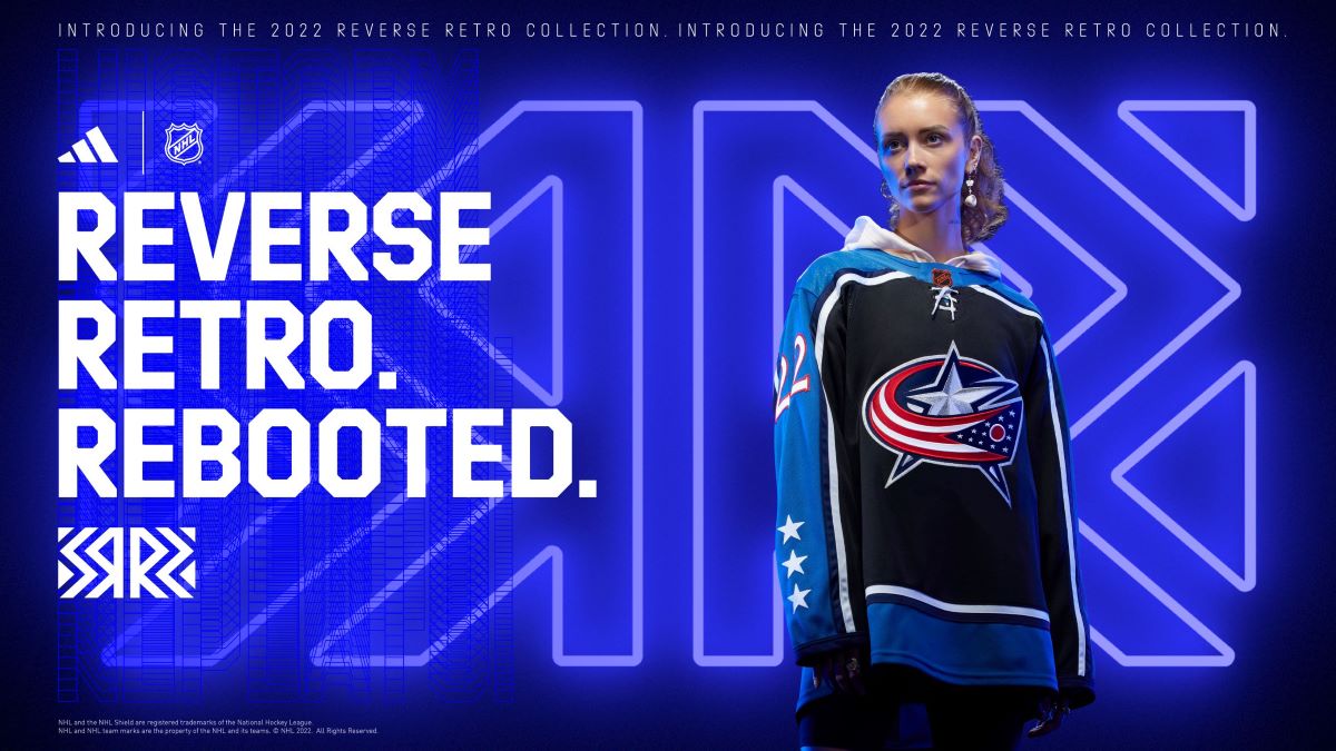 Columbus Blue Jackets CBJ '00 NHL Reverse-Retro-Style Premium Felt C –  Sports Poster Warehouse