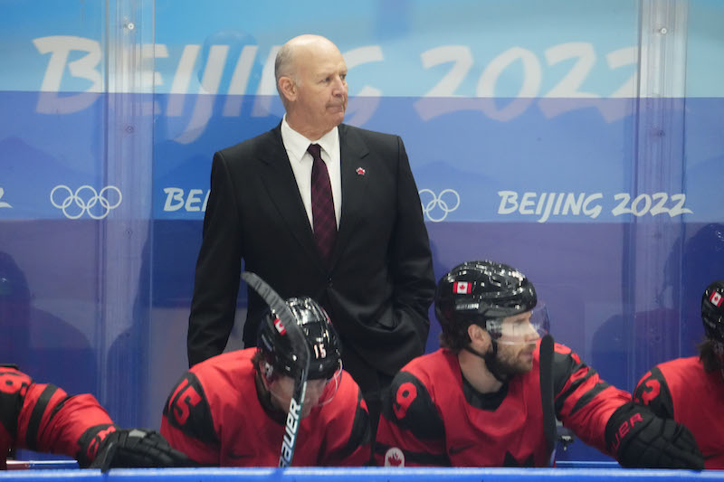 Watching an NHL game between the benches: Sights, sounds, danger of a  'whole different world' - The Athletic