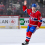 Montreal Canadiens defenseman Jordan Harris (54) second star of the game salutes the crowd after the end of the game against the Arizona Coyotes at Bell Centre.