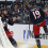 The Columbus Blue Jackets scored six goals Thursday night for the second time in three games, this time giving them their first home win of the season in a 6-4 victory over the Buffalo Sabres. 