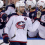 Adam Fantilli had his second hat trick of the season and Mathieu Olivier scored a pair of goals as the Columbus Blue Jackets score seven times in a dominant win over the New York Rangers.