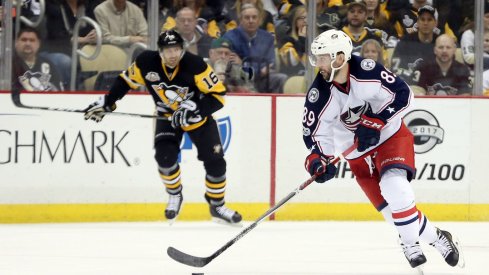 Sam Gagner and the CBJ visit the Penguins