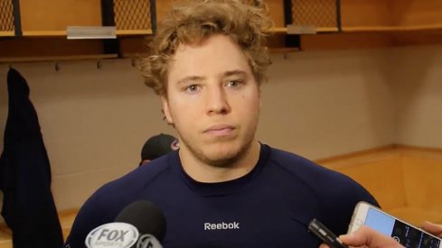 Blue Jackets right winger Cam Atkinson