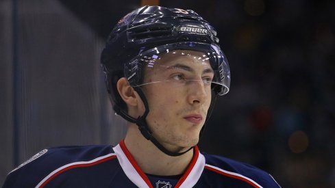 Columbus Blue Jackets rookie defenseman Zach Werenski