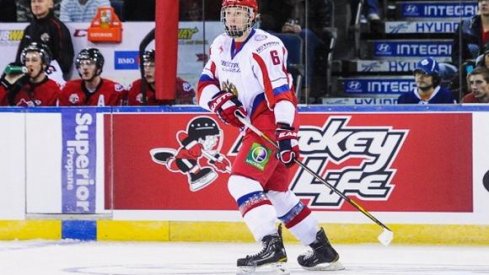 Vladislav Gavrikov skating at the Subway Series