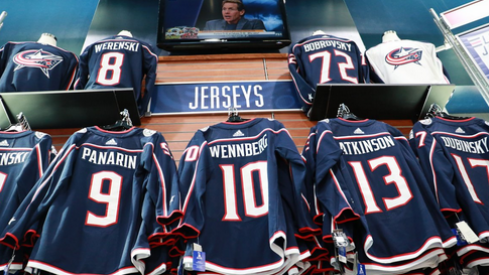 New Columbus Blue Jackets jersey by adidas