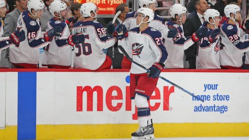 Blue Jackets defenseman Ryan Murray