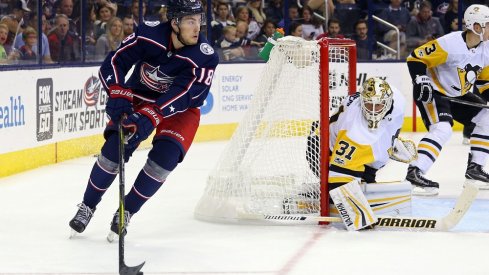 The Blue Jackets and Penguins battle again