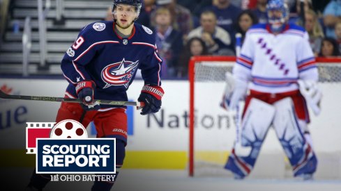 The Blue Jackets face the Rangers Monday.