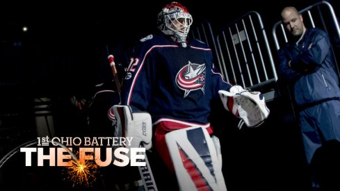 Blue Jackets goaltender Sergei Bobrovsky 