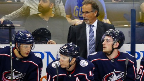 Blue Jackets head coach John Tortorella is displeased