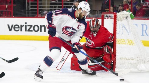 Carolina and Columbus faced off Saturday