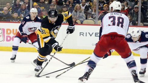 Blue Jackets forward Boone Jenner