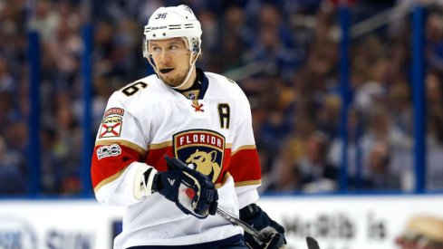 New Blue Jackets forward Jussi Jokinen, pictured here as a member of the Florida Panthers.