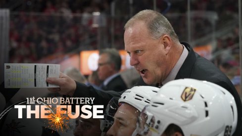 Vegas Golden Knights head coach Gerard Gallant