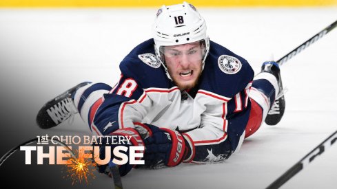 Blue Jackets center Pierre-Luc Dubois