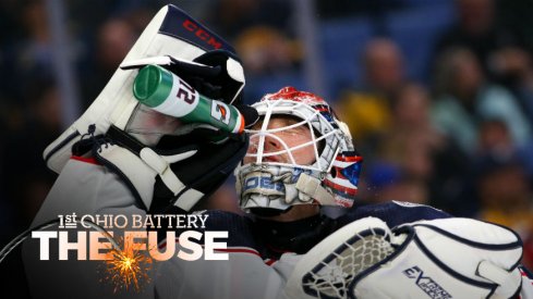 Blue Jackets goaltender Sergei Bobrovsky 