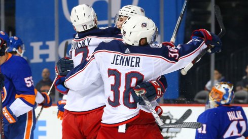 Brandon Dubinsky and Boone Jenner