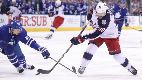 Blue Jackets forward Boone Jenner