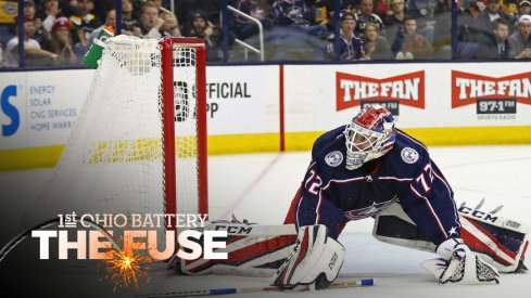 Blue Jackets goaltender Sergei Bobrovsky 