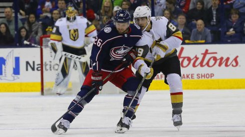 Blue Jackets forward Thomas Vanek