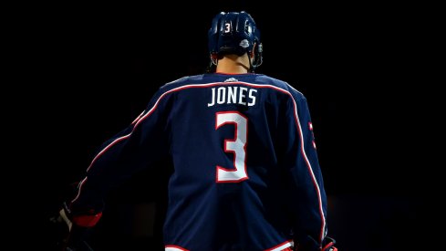 Blue Jackets defenseman Seth Jones