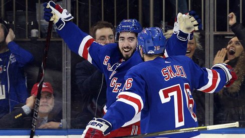 Mika Zibanejad and Brady Skjei have been bright spots for the New York Rangers this season 