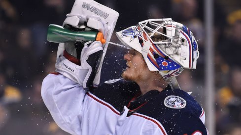 Blue Jackets goaltender Joonas Korpisalo