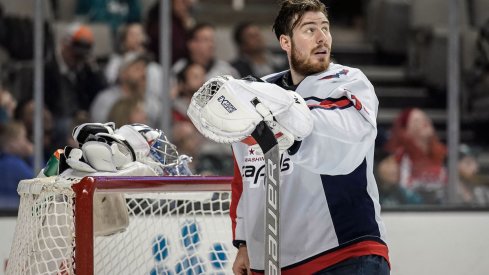 Washington Capitals goaltender Philipp Grubauer.