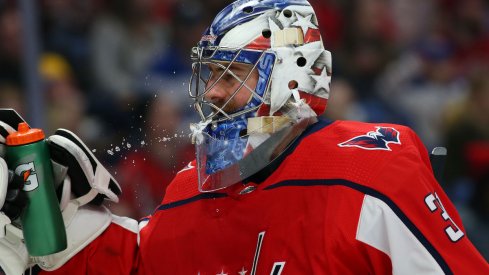 Washington Capitals goaltender Philipp Grubauer.