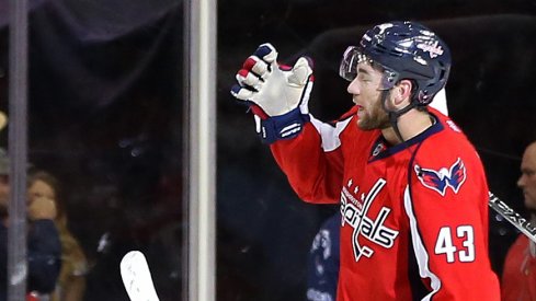 Washington Capitals Forward Tom Wilson's hit on Alexander Wennberg is under review by NHL Player Safety