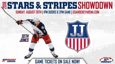 Seth Jones has been added to the Stars & Stripes Showdown roster. 