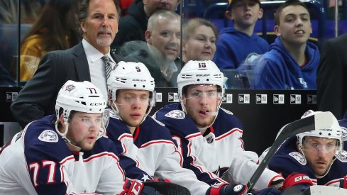 John Tortorella behind the bench 