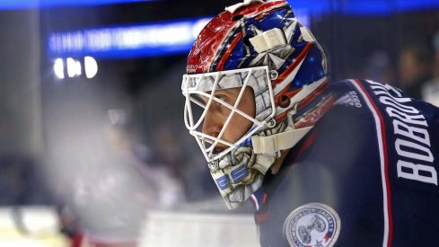 Columbus Blue Jackets goaltender Sergei Bobrovsky.