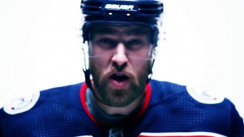 Columbus Blue Jackets defenseman David Savard featured in the team's opening video for the 2018-19 NHL season.