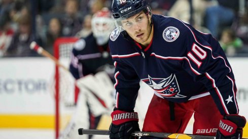 Alexander Wennberg has six points on the season, ranking near the bottom of the Blue Jackets' roster for those who have played as many games as him.