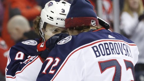 Artemi Panarin is on pace to have the best season of his career, while Sergei Bobrovsky is having one of his worst for the Blue Jackets.