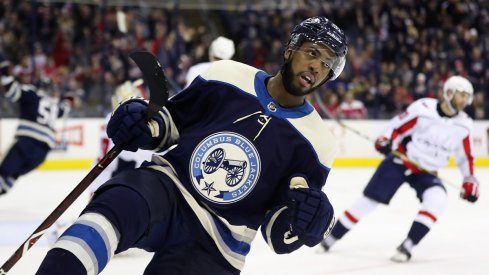 Anthony Duclair celebrates his 11th goal of the season