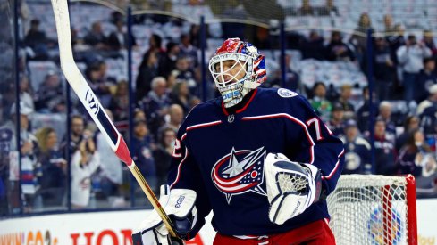 Columbus Blue Jackets goaltender Sergei Bobrovsky.