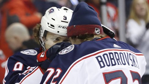 Sergei Bobrovsky and Artemin Panarin might be playing in their final regular season game as Blue Jackets tonight.