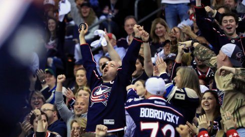 Columbus Blue Jackets fans brought the noise in Game 3 against the Tampa Bay Lightning at Nationwide Arena.