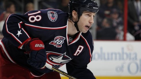 RJ Umberger played six seasons with the Blue Jackets - recording 250 points in 445 games.