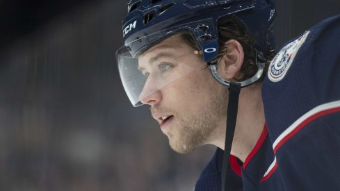 Josh Anderson has just two points through eight games for the Columbus Blue Jackets.